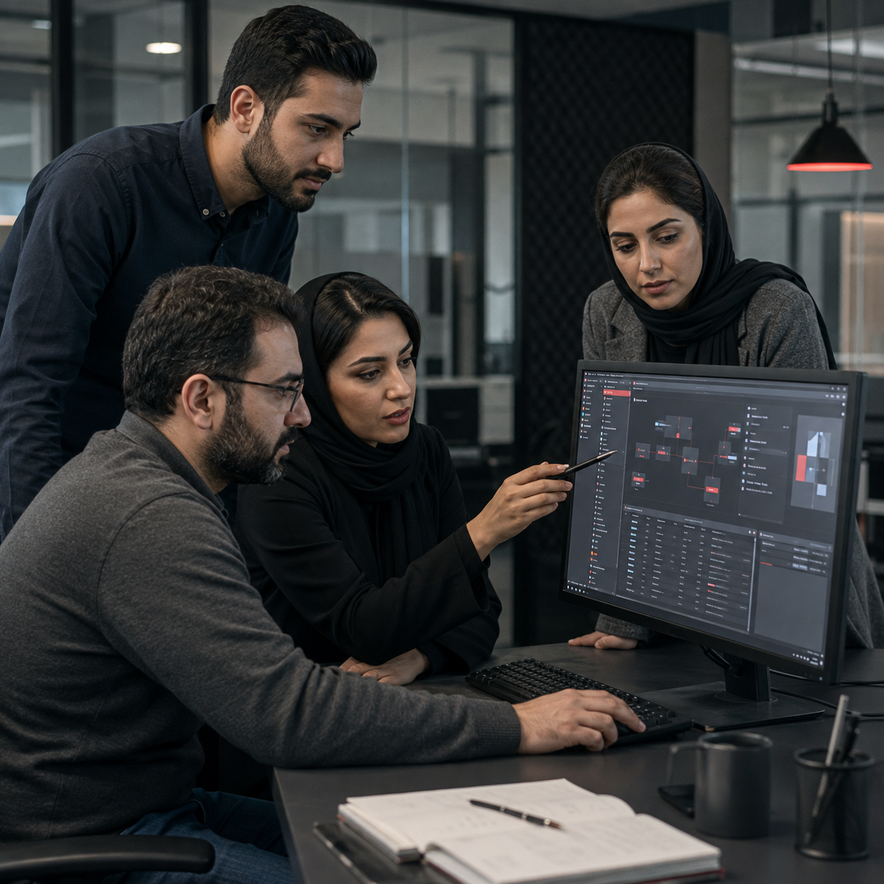 تیم توسعه نرمافزار نگاشت امیرکبیر